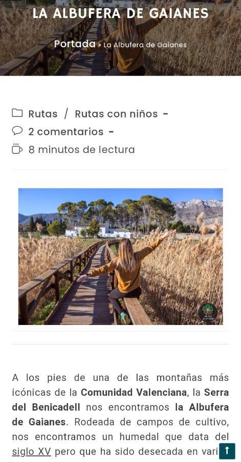 Ca La Tia Luisa * Gayanes (Alicante)