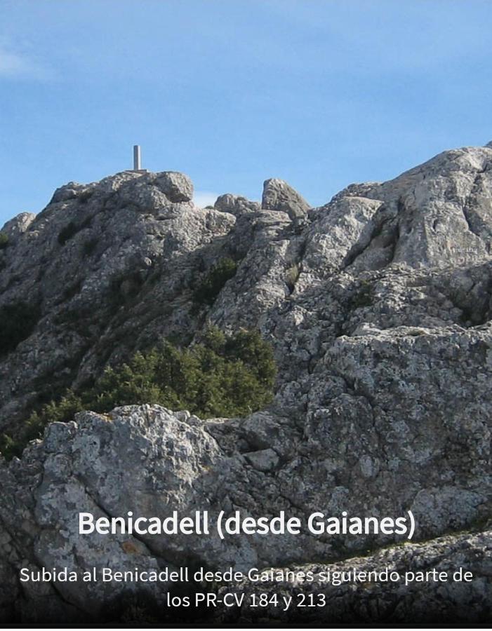 Ca La Tia Luisa * Gayanes (Alicante)